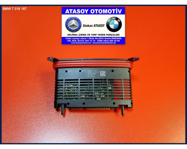 BMW F16 X6 FAR KARTI BMW 7316187 BMW 63117316187 BMW 7 316 187 LEAR 535217881 TMS 045651420 LEAR TMS 535217881 BMW F16 X6 FAR MODÜLÜ F15 X5 F85  X5 F86 X6 F80 F82 F83 F32 F33 F36 F82 F83